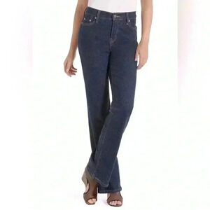 Levi’s Womens 512 Perfectly Slimming Bootcut Jeans Índigo Rinse High Rise Sz 30